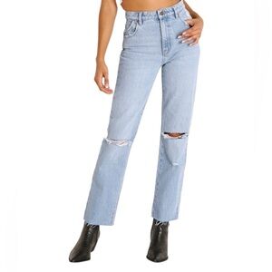 Rolla’s - Original High Rise Straight Brad Worn Sz 27